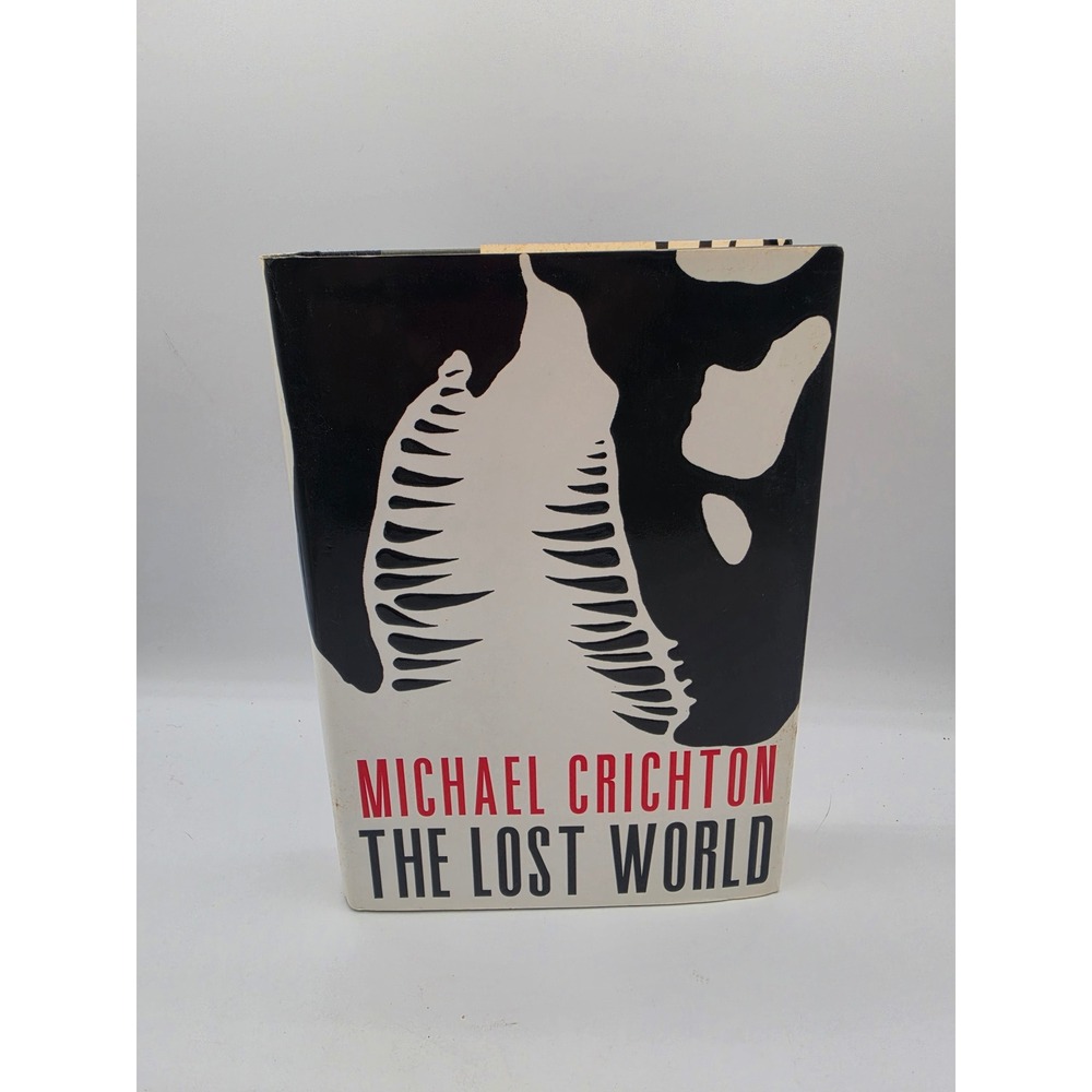 The Lost World Michael Crichton 1995 First Trade Edition Hardcover Jurassic Park